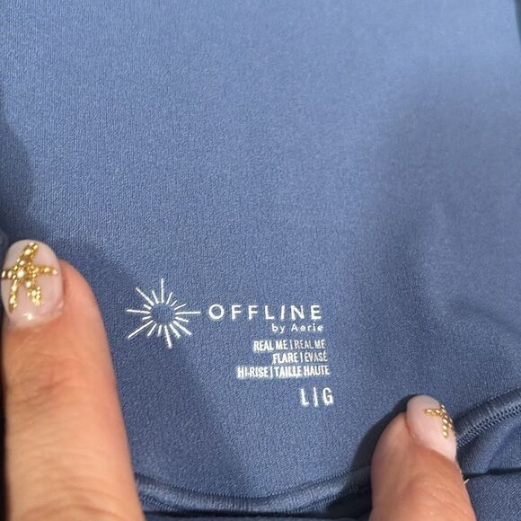 OFFLINE By Aerie Real Me High Waisted Ruched Flare Legging - Picture 5 of 6